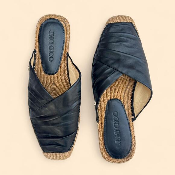 Jimmy Choo Espadrille Mules - Picture 1 of 8